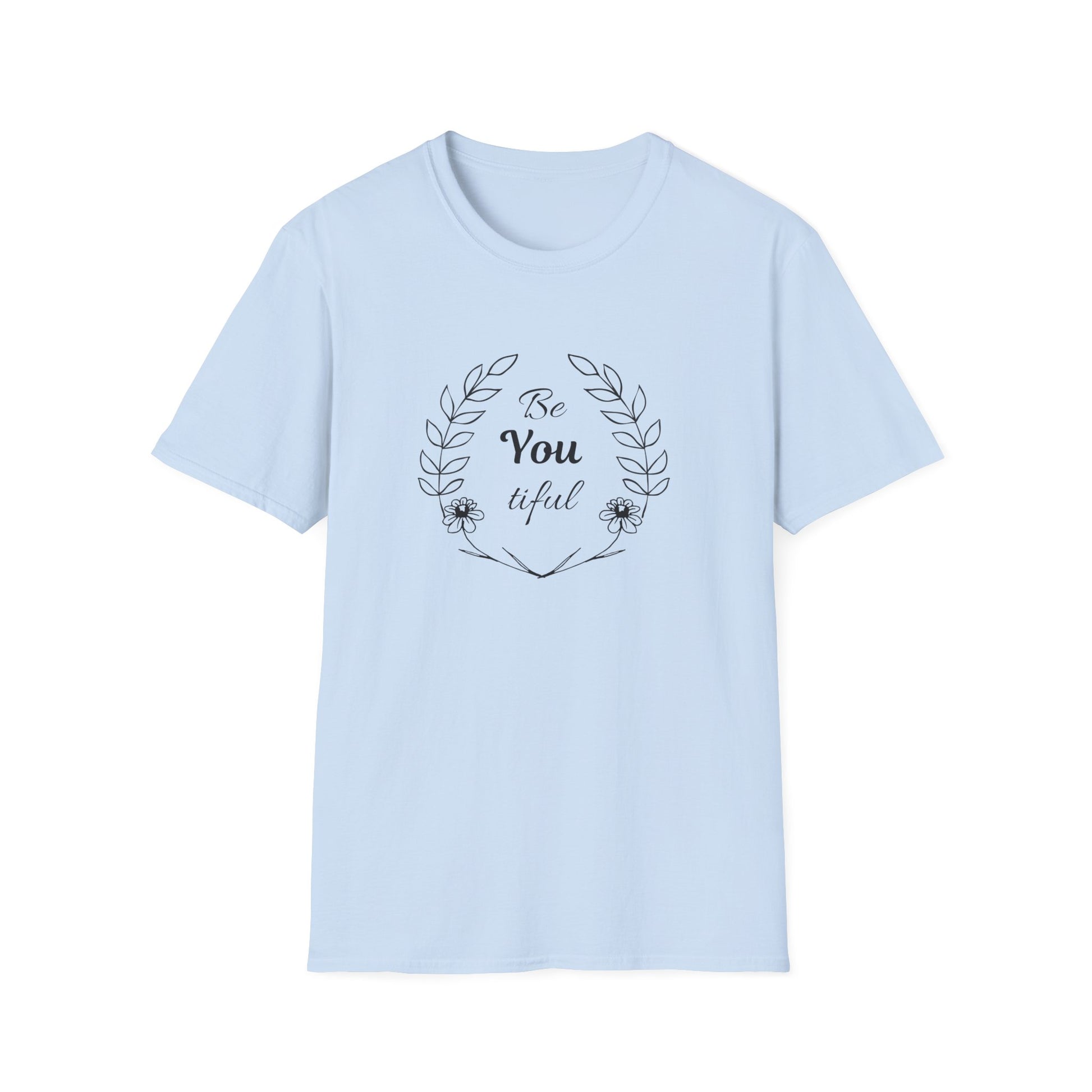 Unisex Softstyle T-Shirt - Be You, Feel Confident, Casual Wear, Gift for Friends, Self-Love Reminder, Summer Fashion