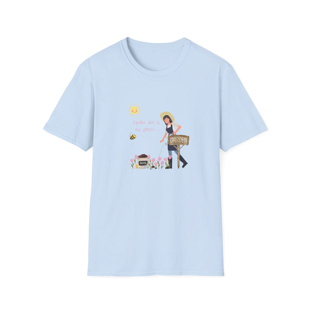 Garden Vibes Unisex T-Shirt, Floral Graphic Tee, Short Sleeve Summer Shirt, Cute Gift for Gardeners, Casual Wear, Eco-Friendly Apparel
