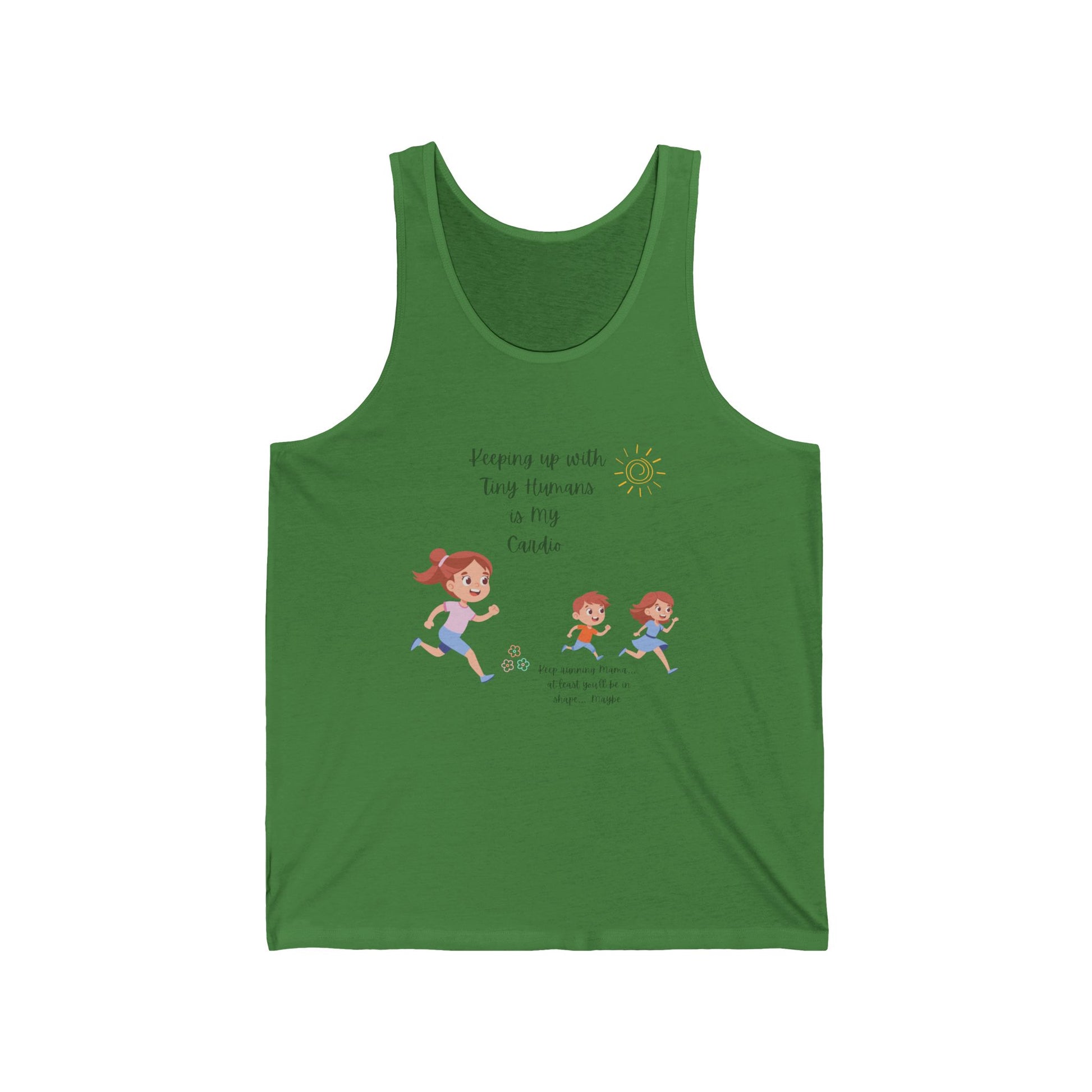 Running Motivation Jersey Tank, Fitness Apparel, Inspirational Gift, Women's Workout Top, Cute Activewear, Summer Festival Shirt