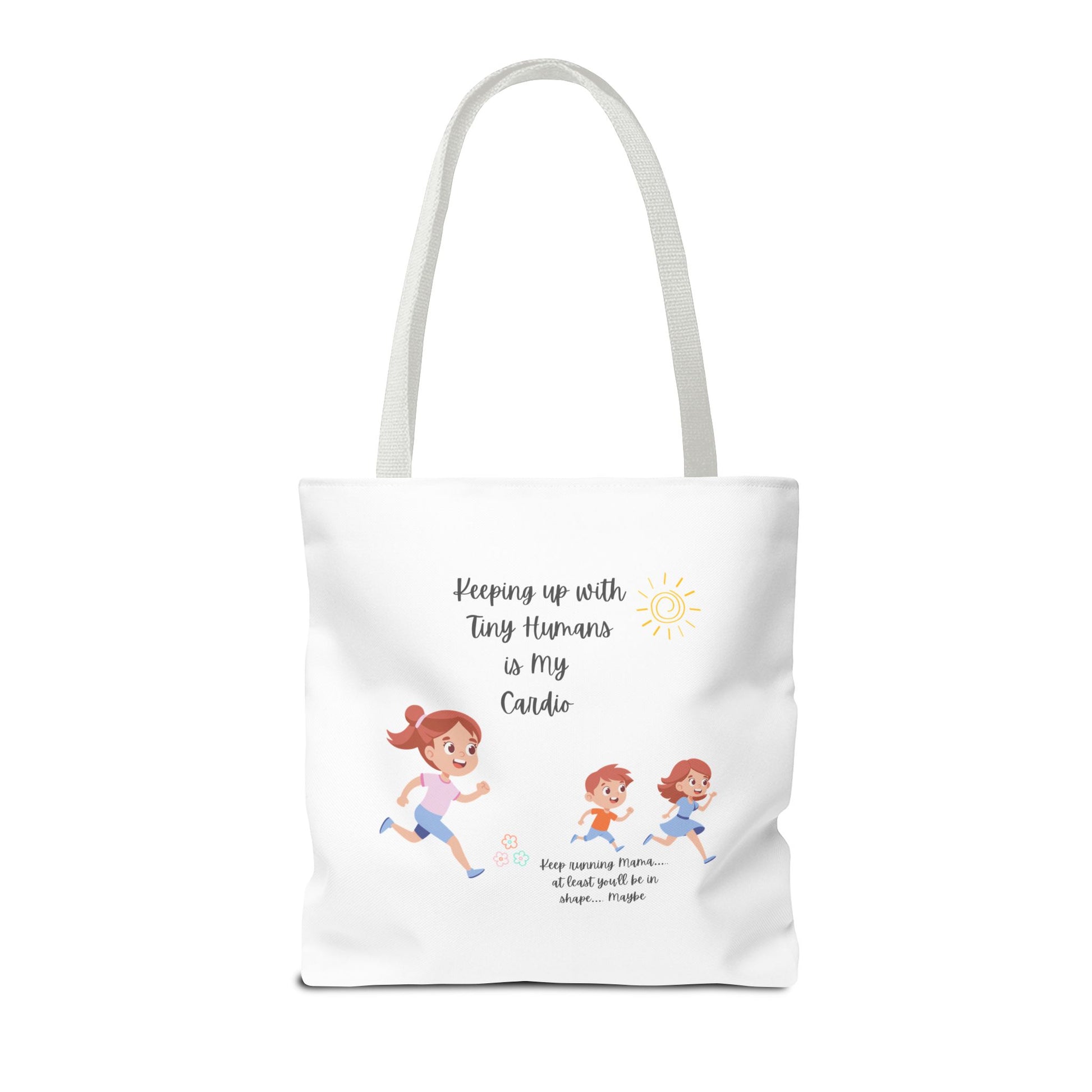 Motivational Tote Bag | Inspirational Gift for Moms | Gym Bag | Everyday Use | Running Tote | Fitness Lifestyle