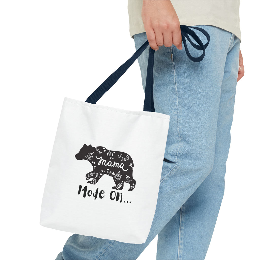 Mama Bear Tote Bag | Nature Inspired | Gift for Moms | AOP Design | Everyday Carry | Eco-Friendly Shopping Bag