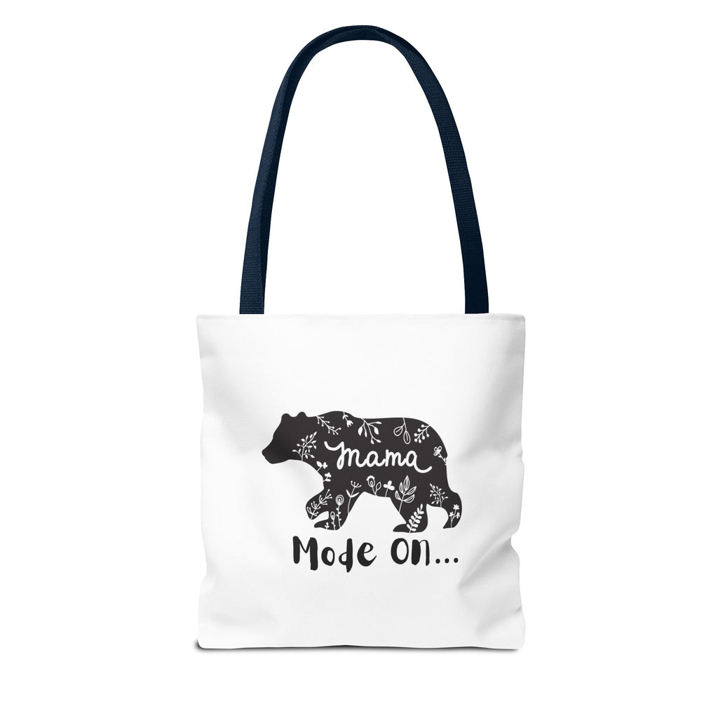 Mama Bear Tote Bag | Nature Inspired | Gift for Moms | AOP Design | Everyday Carry | Eco-Friendly Shopping Bag