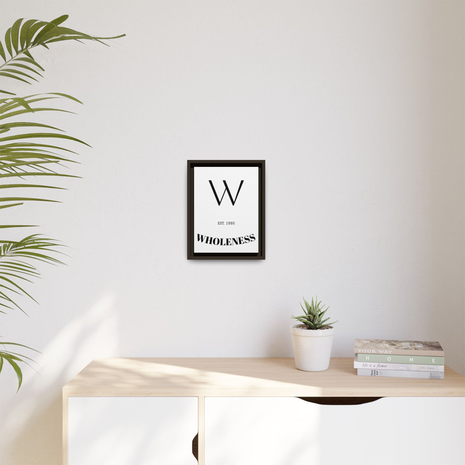 Framed Wall Art - Customizable Family name with established date Modern Home Decor, Gift for New Home