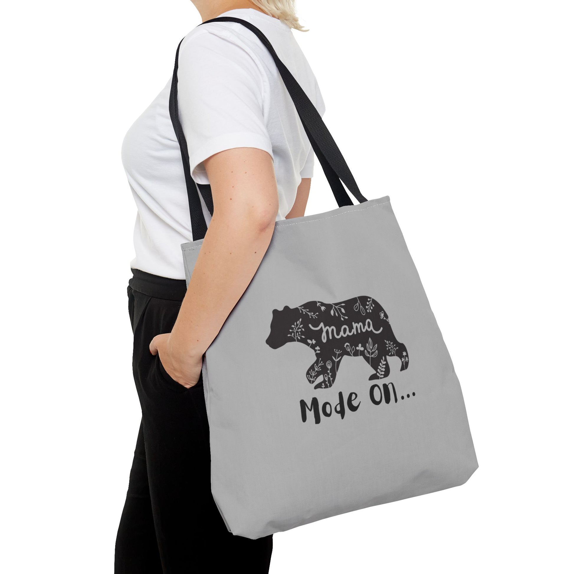 Mama Bear Tote Bag - Stylish Bag for Moms, Gift for Mothers Day, Everyday Use, Eco-Friendly, Customizable Design