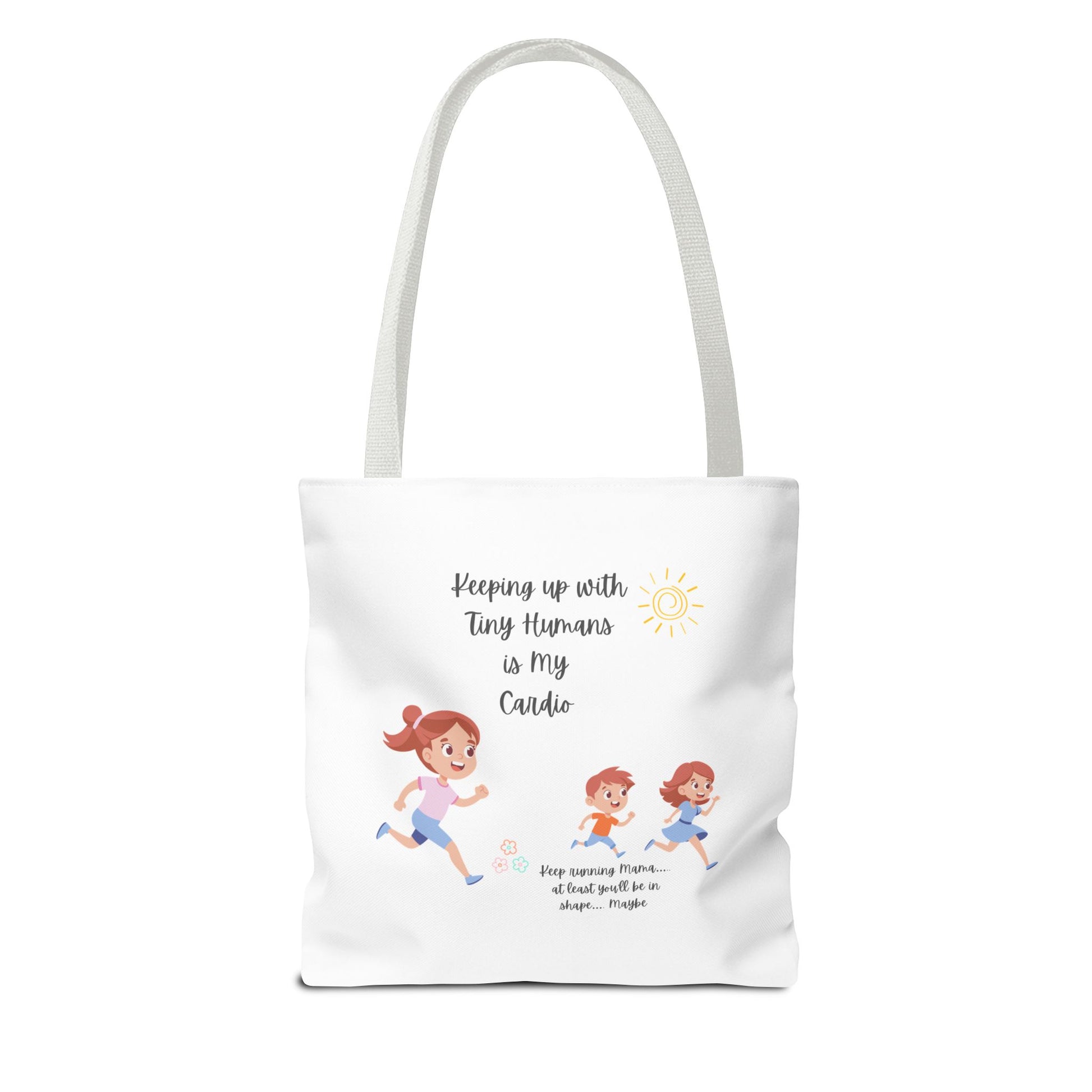 Motivational Tote Bag | Inspirational Gift for Moms | Gym Bag | Everyday Use | Running Tote | Fitness Lifestyle