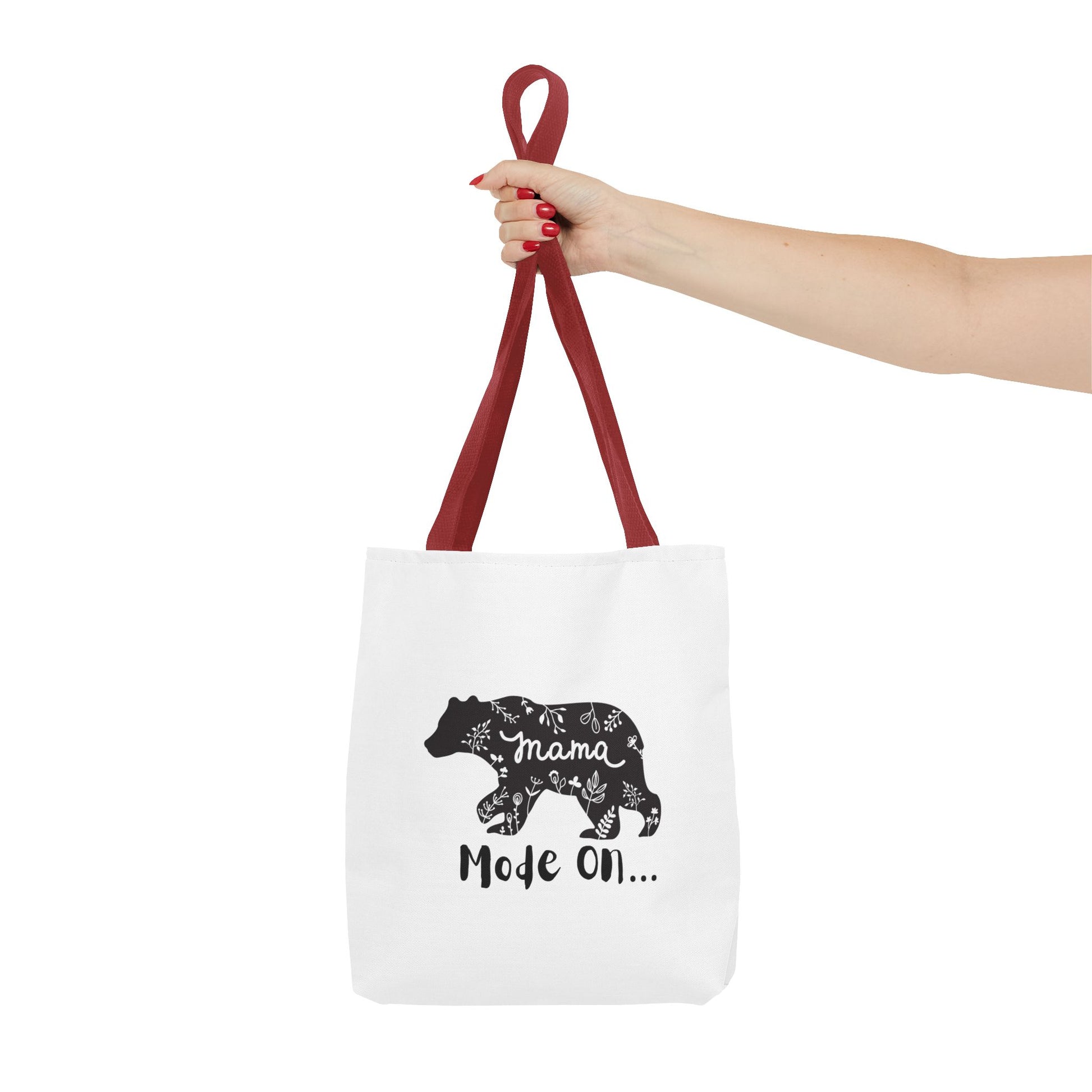 Mama Bear Tote Bag | Nature Inspired | Gift for Moms | AOP Design | Everyday Carry | Eco-Friendly Shopping Bag