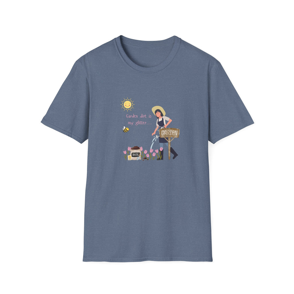 Garden Vibes Unisex T-Shirt, Floral Graphic Tee, Short Sleeve Summer Shirt, Cute Gift for Gardeners, Casual Wear, Eco-Friendly Apparel