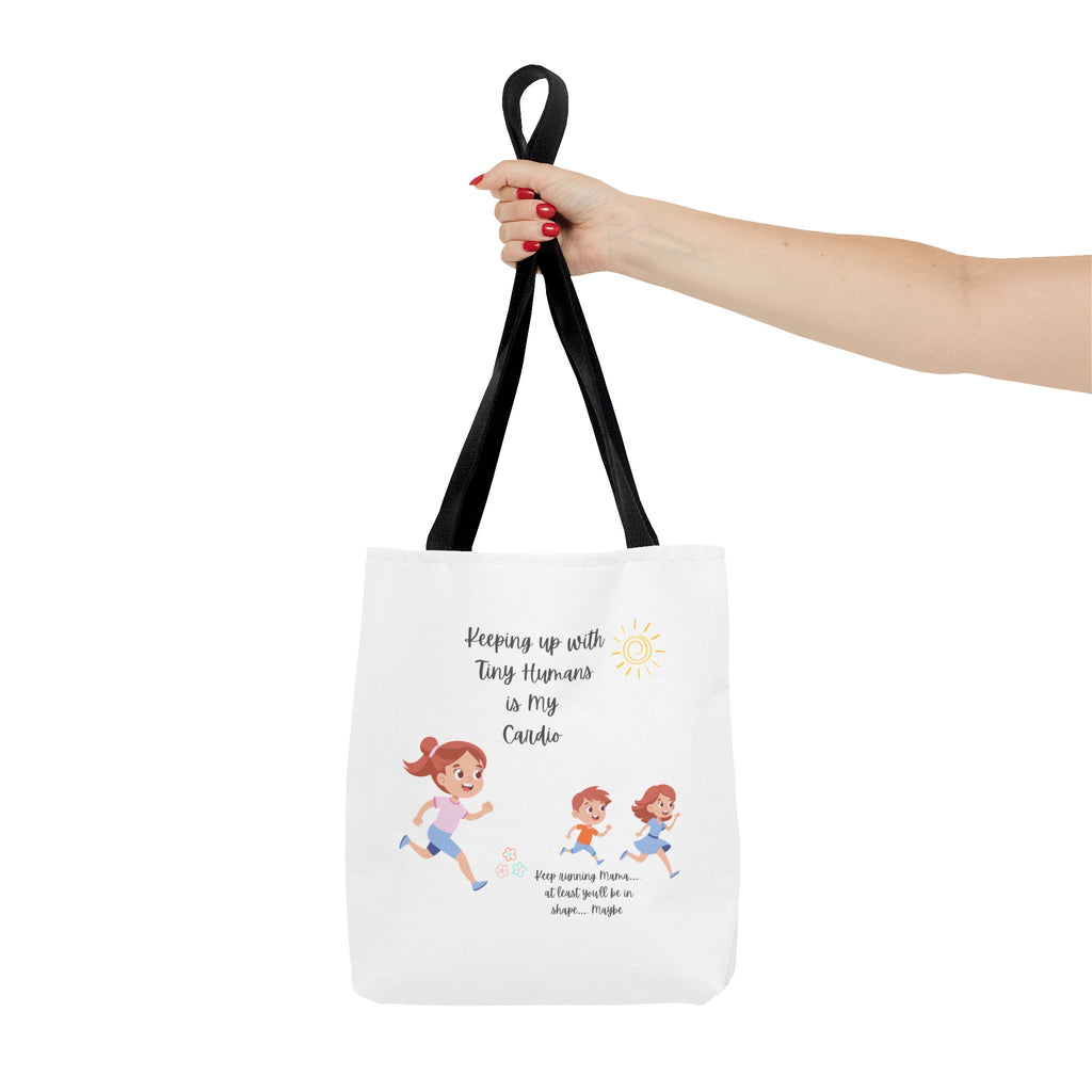 Motivational Tote Bag | Inspirational Gift for Moms | Gym Bag | Everyday Use | Running Tote | Fitness Lifestyle