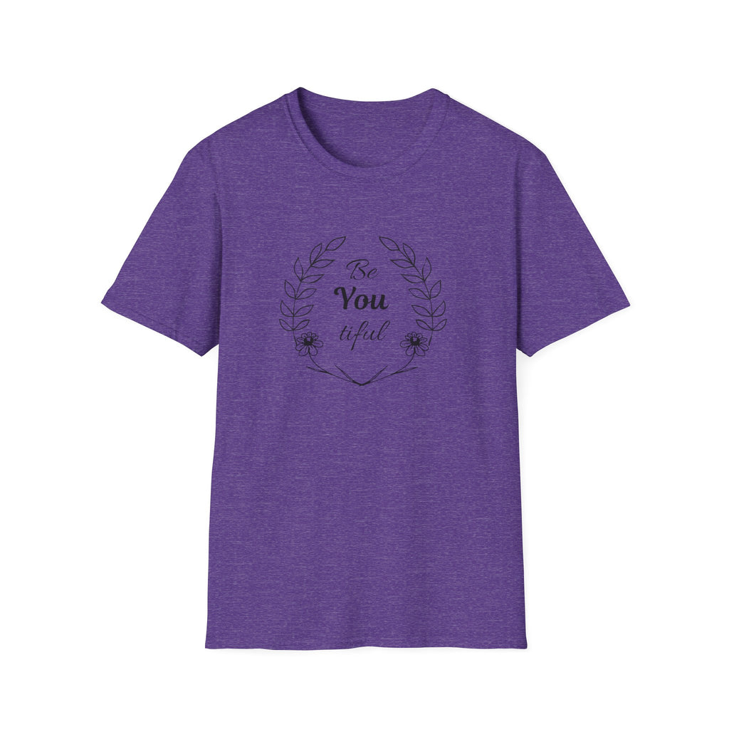 Unisex Softstyle T-Shirt - Be You, Feel Confident, Casual Wear, Gift for Friends, Self-Love Reminder, Summer Fashion