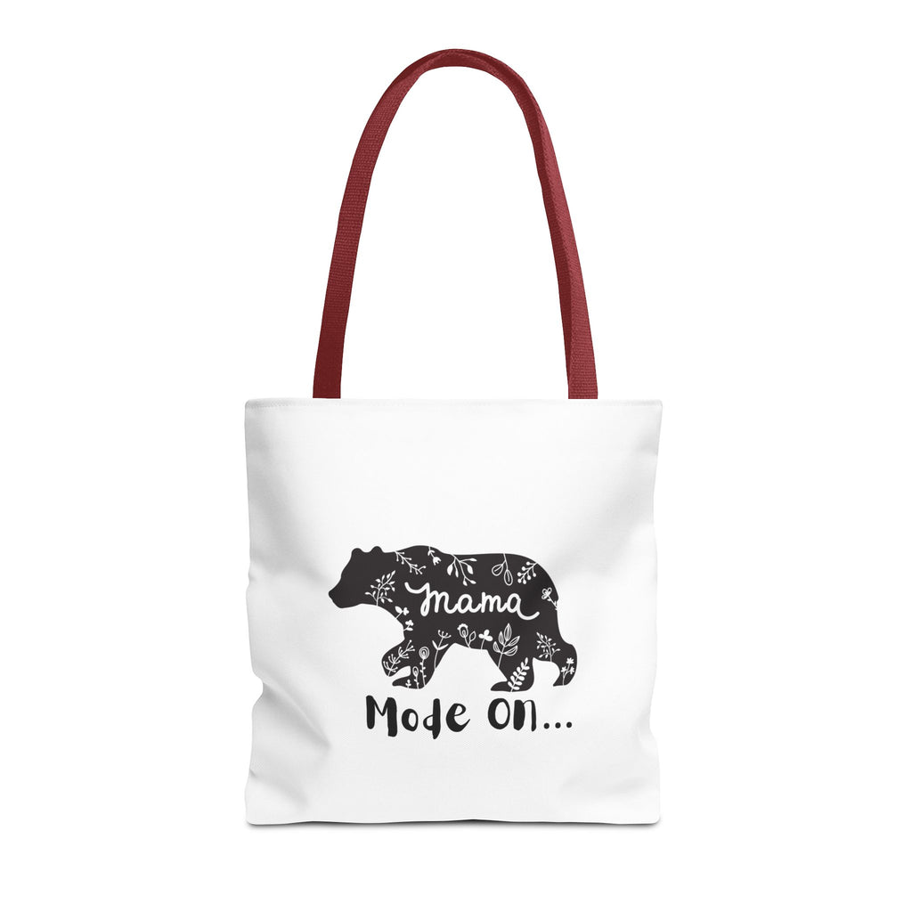 Mama Bear Tote Bag | Nature Inspired | Gift for Moms | AOP Design | Everyday Carry | Eco-Friendly Shopping Bag