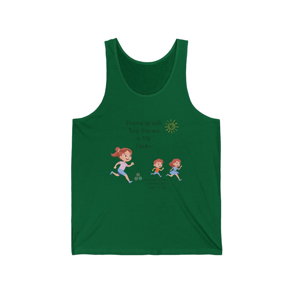Running Motivation Jersey Tank, Fitness Apparel, Inspirational Gift, Women's Workout Top, Cute Activewear, Summer Festival Shirt