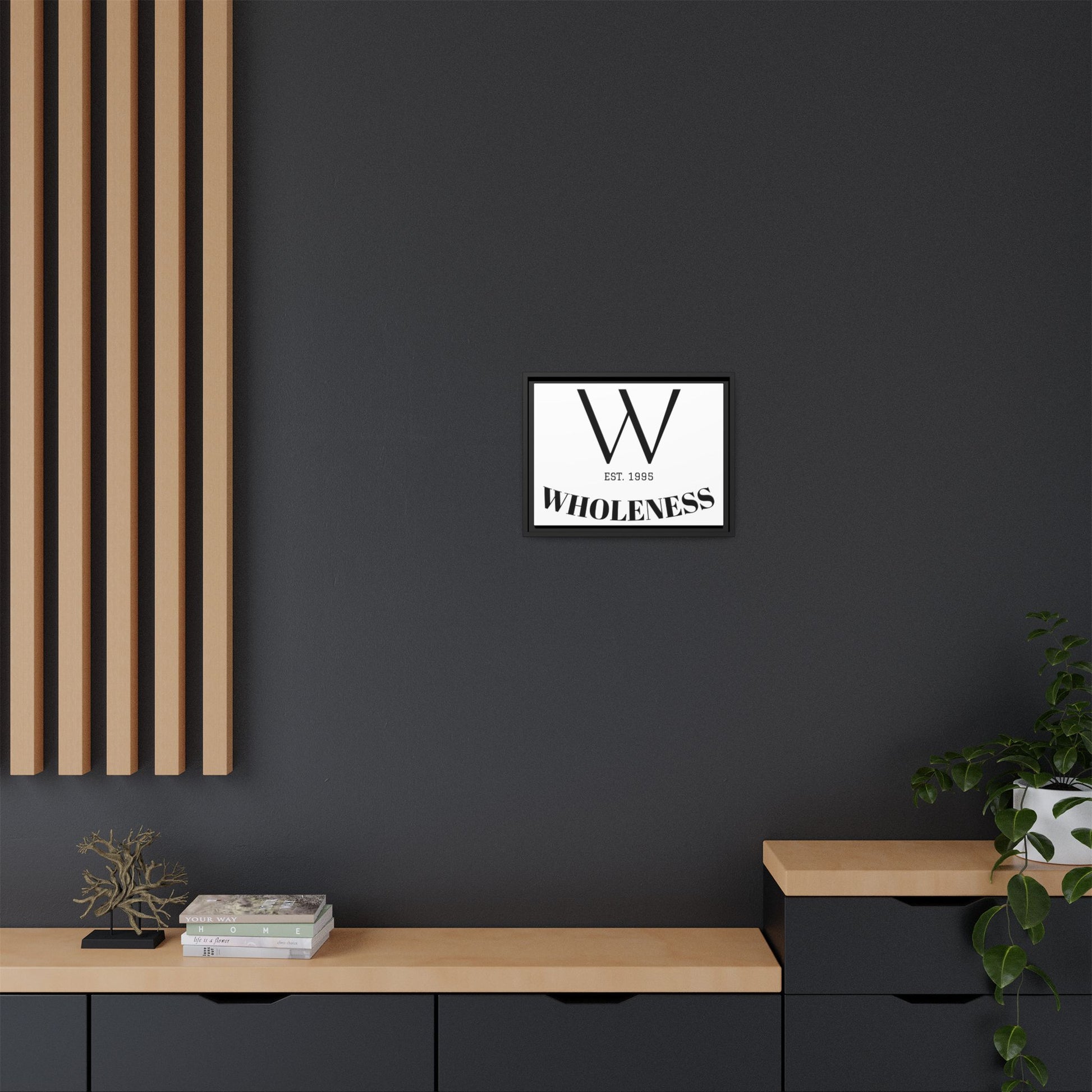 Framed Wall Art - Customizable Family name with established date Modern Home Decor, Gift for New Home