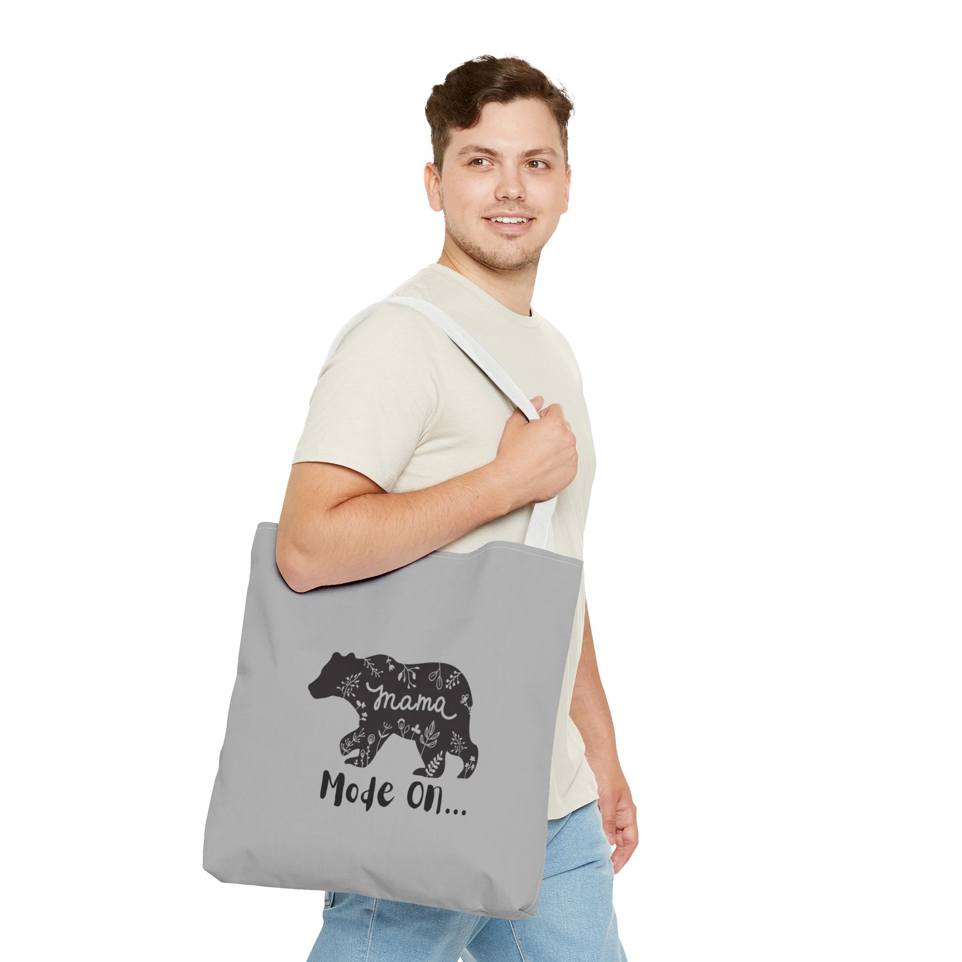Mama Bear Tote Bag - Stylish Bag for Moms, Gift for Mothers Day, Everyday Use, Eco-Friendly, Customizable Design