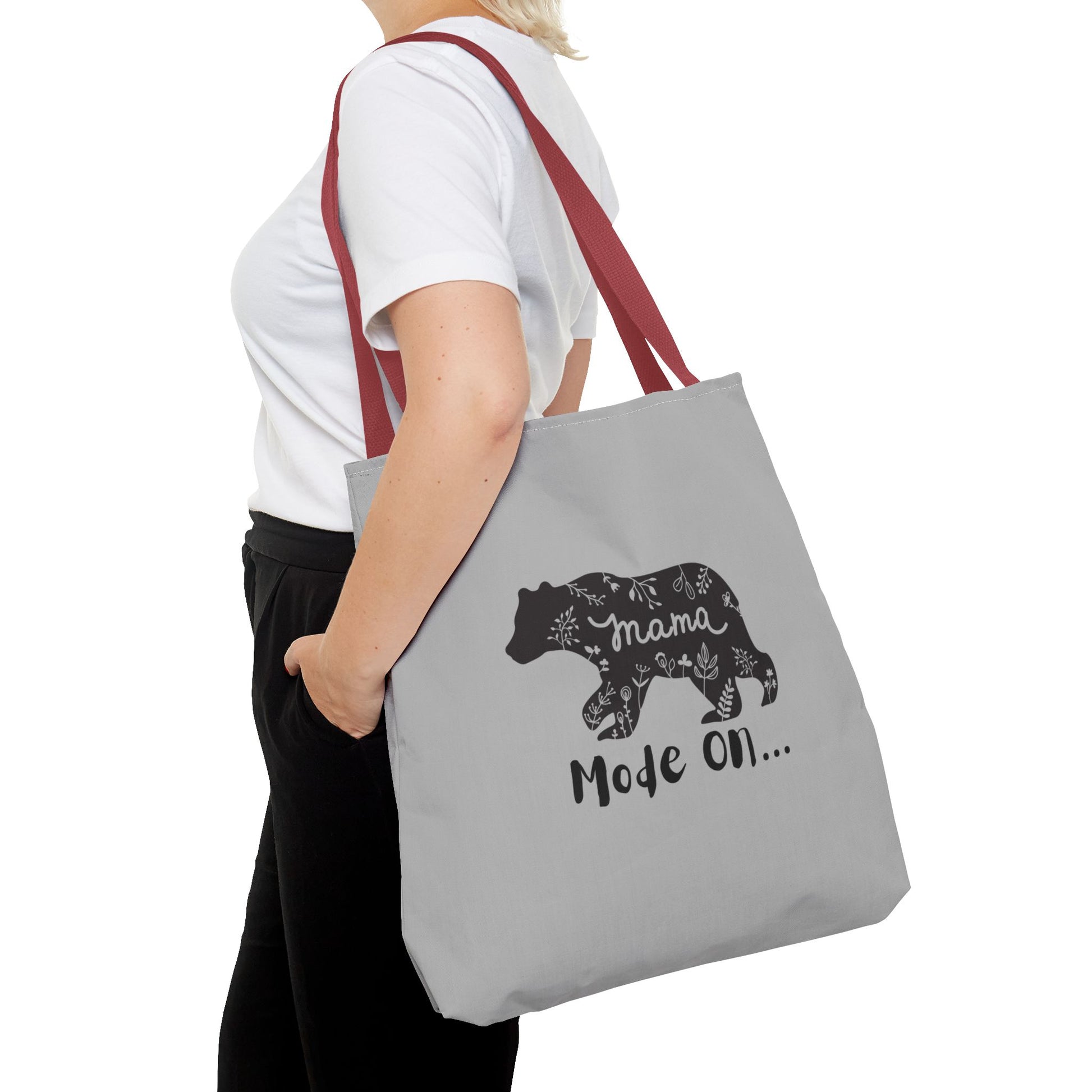 Mama Bear Tote Bag - Stylish Bag for Moms, Gift for Mothers Day, Everyday Use, Eco-Friendly, Customizable Design
