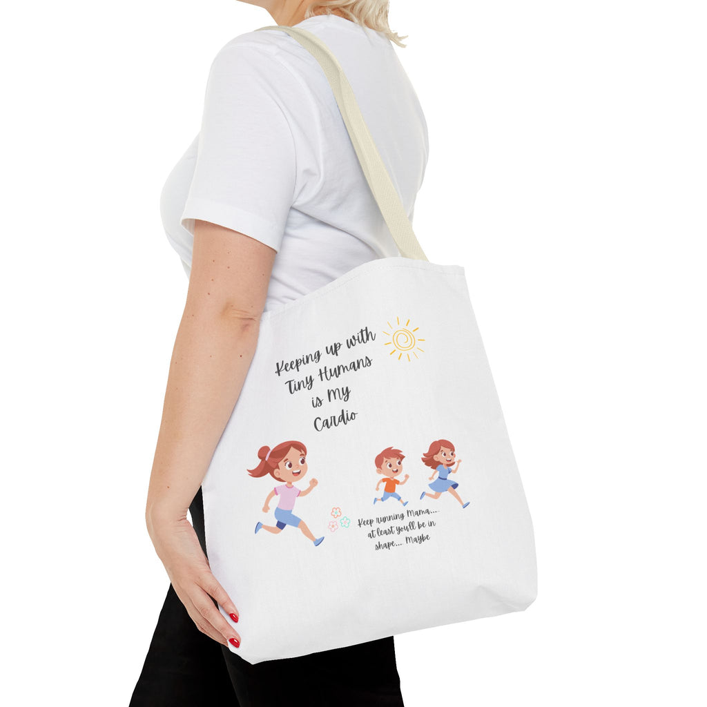 Motivational Tote Bag | Inspirational Gift for Moms | Gym Bag | Everyday Use | Running Tote | Fitness Lifestyle