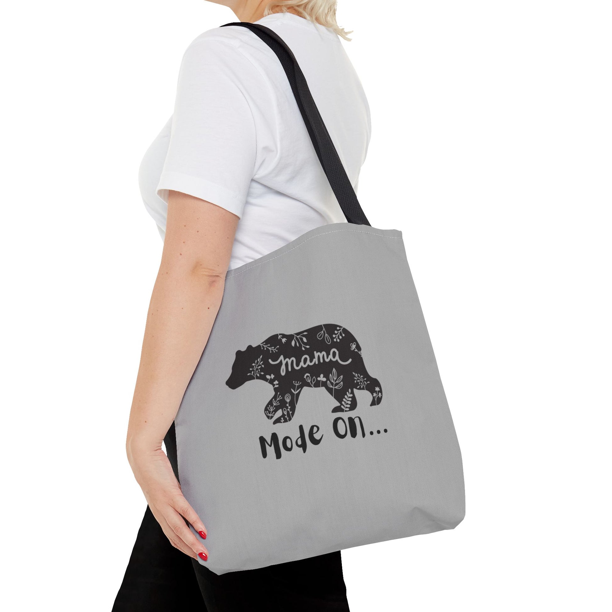 Mama Bear Tote Bag - Stylish Bag for Moms, Gift for Mothers Day, Everyday Use, Eco-Friendly, Customizable Design