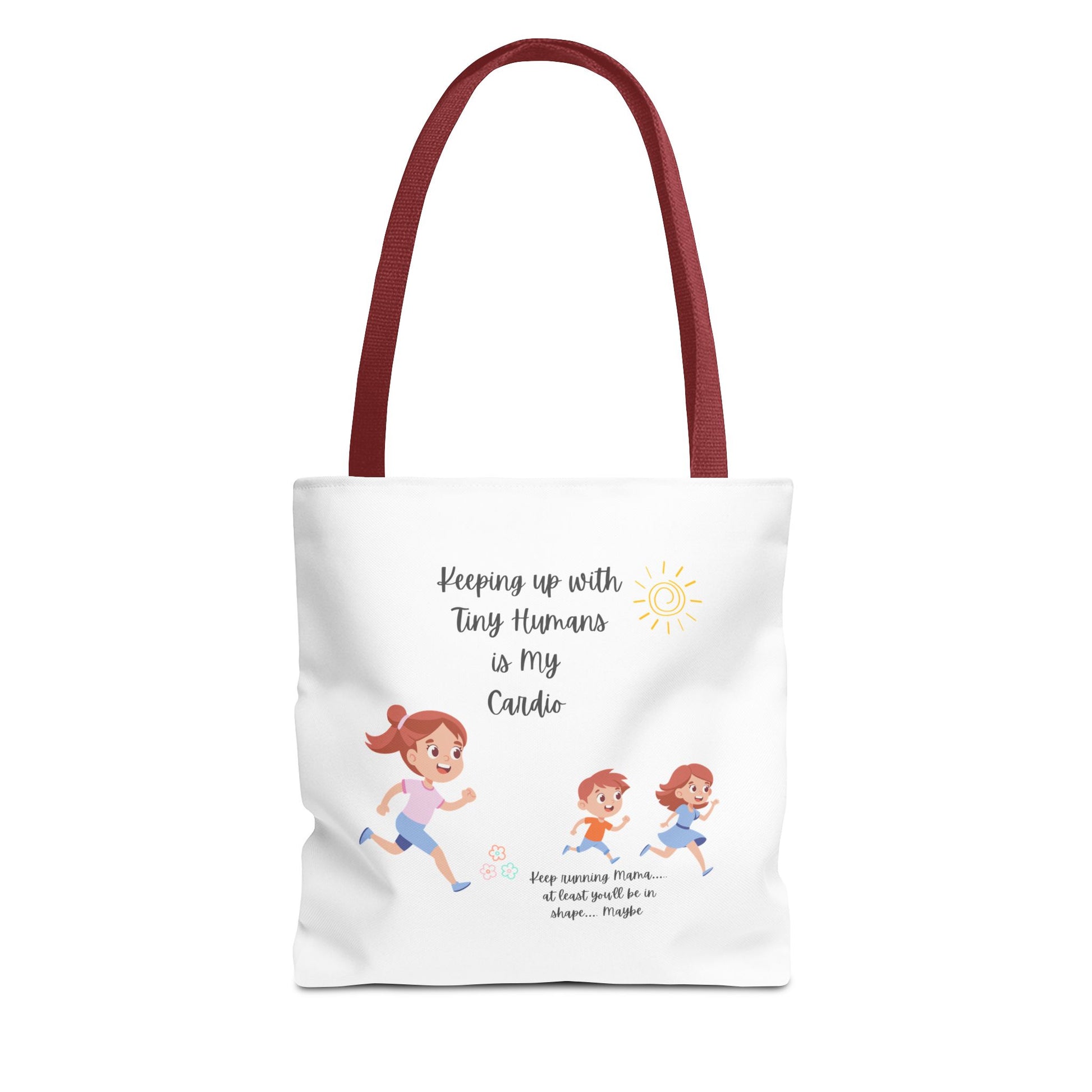 Motivational Tote Bag | Inspirational Gift for Moms | Gym Bag | Everyday Use | Running Tote | Fitness Lifestyle
