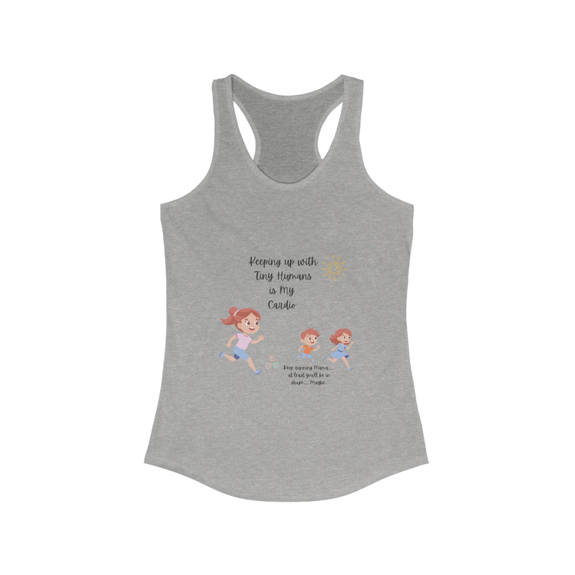 Motivational Workout Tank, Ideal for Fitness, Exercises, Summer Activities, Gifts for Her, Funny Tank Top with Cute Design