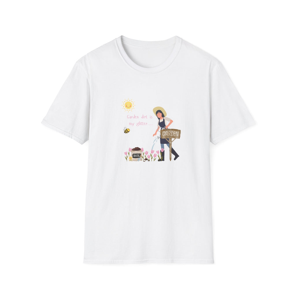 Garden Vibes Unisex T-Shirt, Floral Graphic Tee, Short Sleeve Summer Shirt, Cute Gift for Gardeners, Casual Wear, Eco-Friendly Apparel
