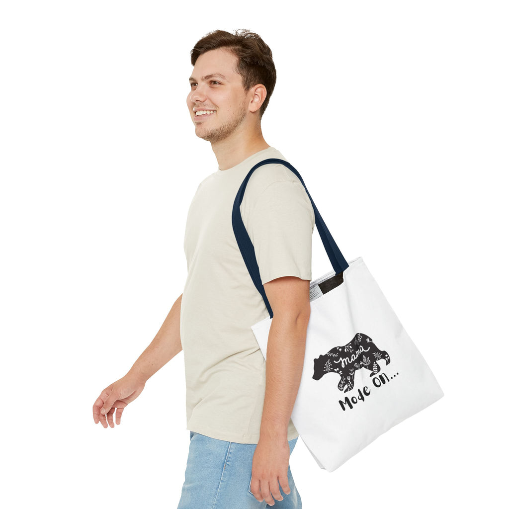 Mama Bear Tote Bag | Nature Inspired | Gift for Moms | AOP Design | Everyday Carry | Eco-Friendly Shopping Bag