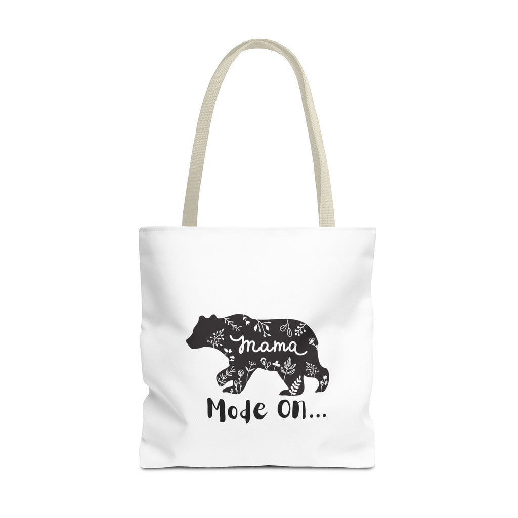 Mama Bear Tote Bag | Nature Inspired | Gift for Moms | AOP Design | Everyday Carry | Eco-Friendly Shopping Bag