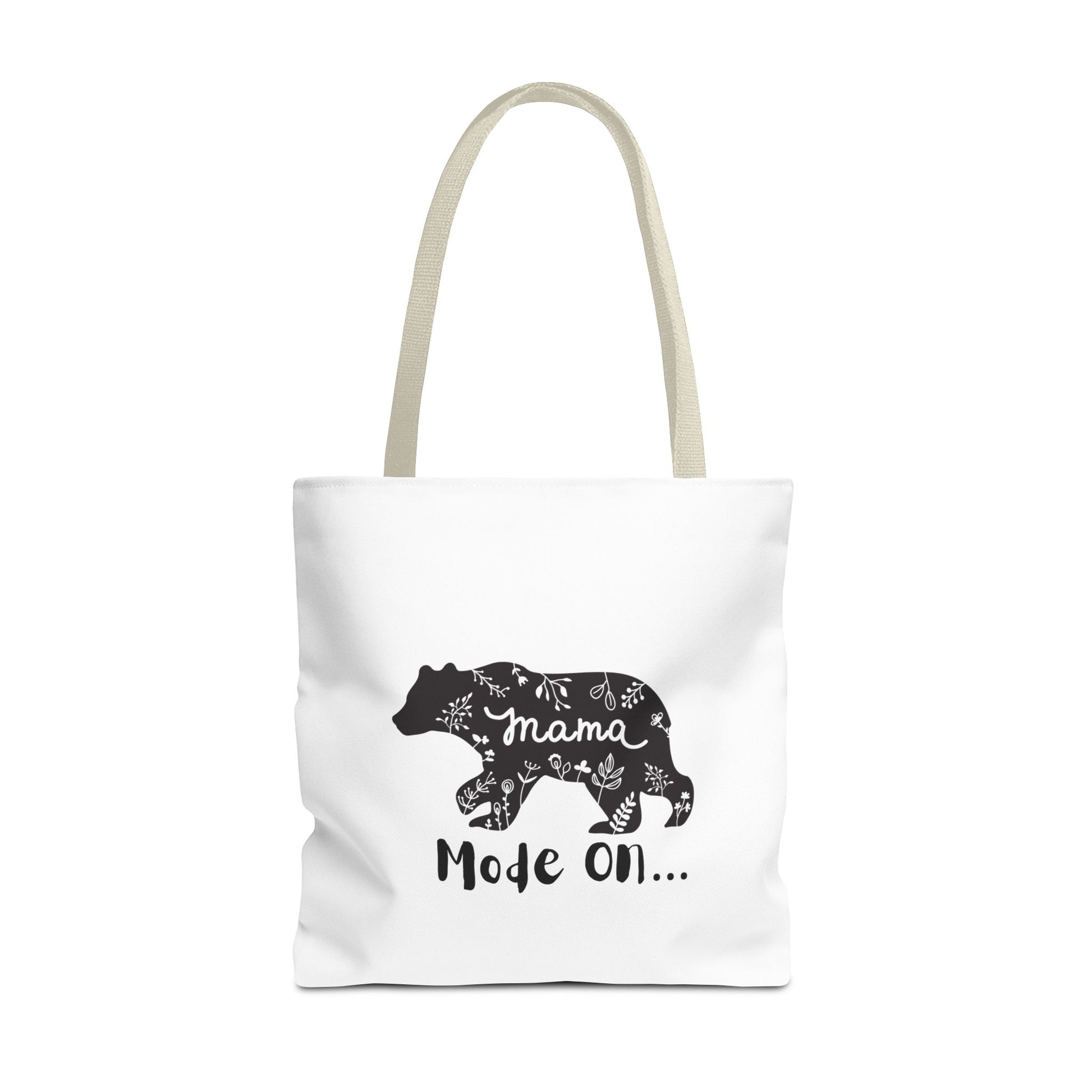 Mama Bear Tote Bag | Nature Inspired | Gift for Moms | AOP Design | Everyday Carry | Eco-Friendly Shopping Bag