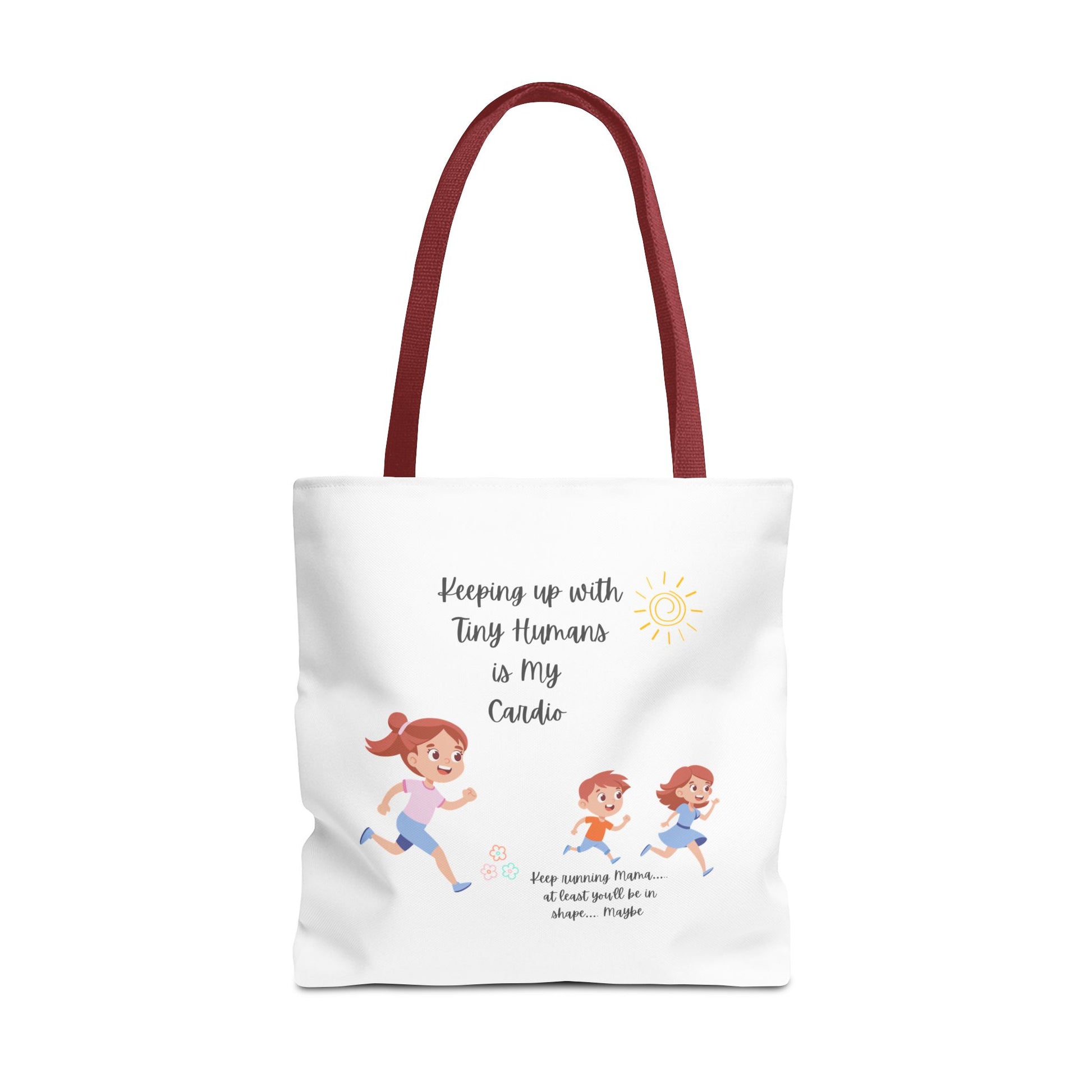 Motivational Tote Bag | Inspirational Gift for Moms | Gym Bag | Everyday Use | Running Tote | Fitness Lifestyle