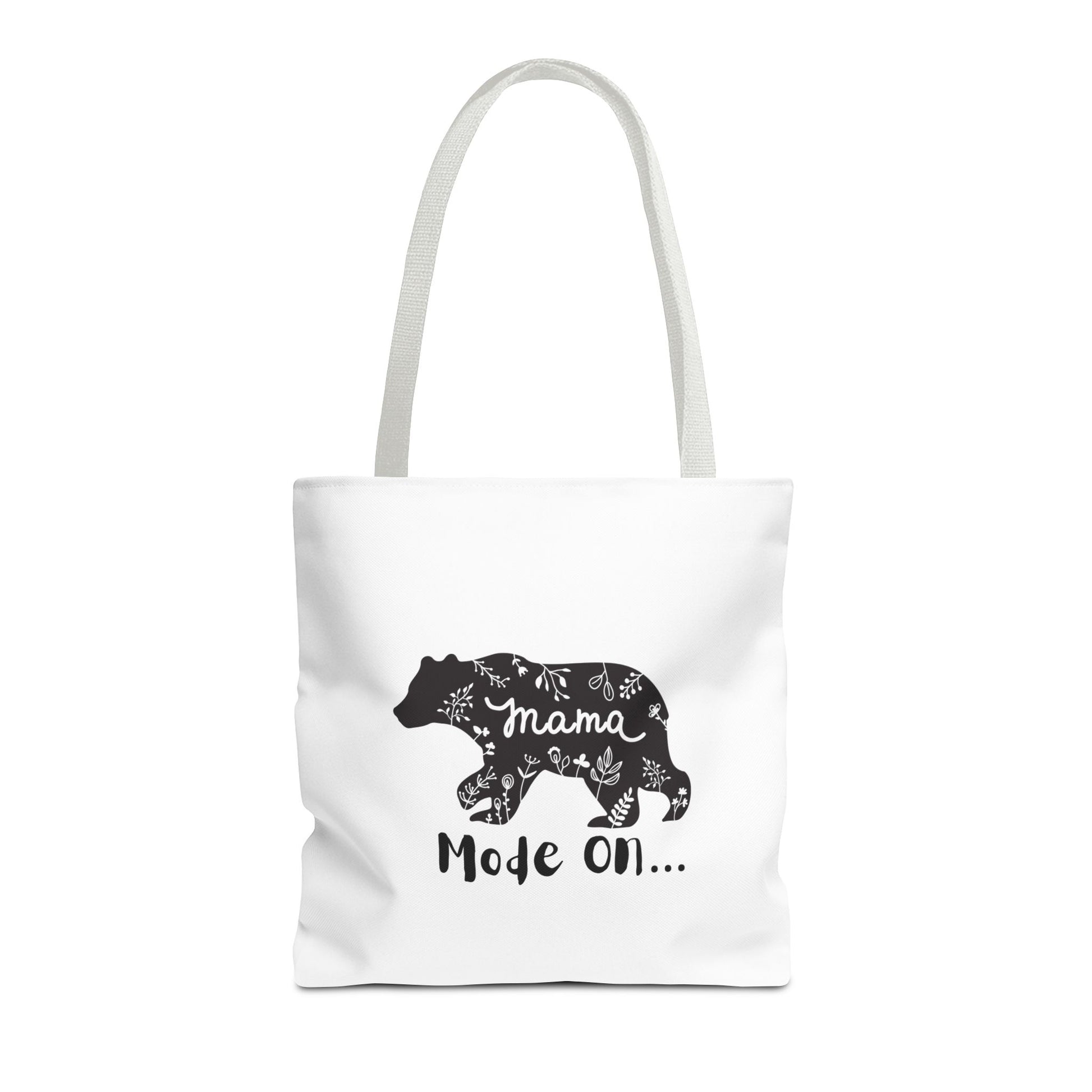 Mama Bear Tote Bag | Nature Inspired | Gift for Moms | AOP Design | Everyday Carry | Eco-Friendly Shopping Bag