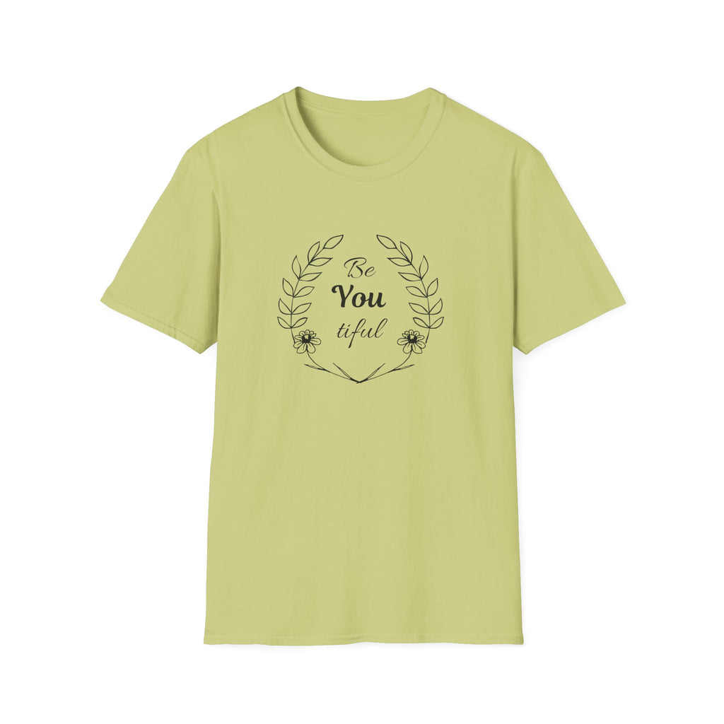 Unisex Softstyle T-Shirt - Be You, Feel Confident, Casual Wear, Gift for Friends, Self-Love Reminder, Summer Fashion