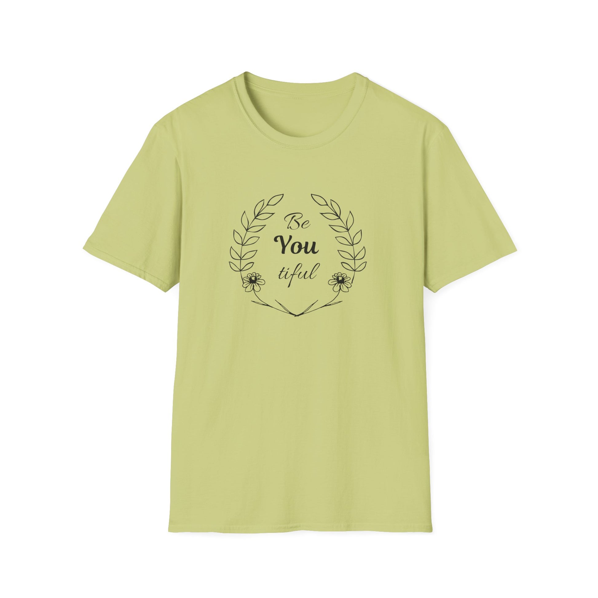 Unisex Softstyle T-Shirt - Be You, Feel Confident, Casual Wear, Gift for Friends, Self-Love Reminder, Summer Fashion