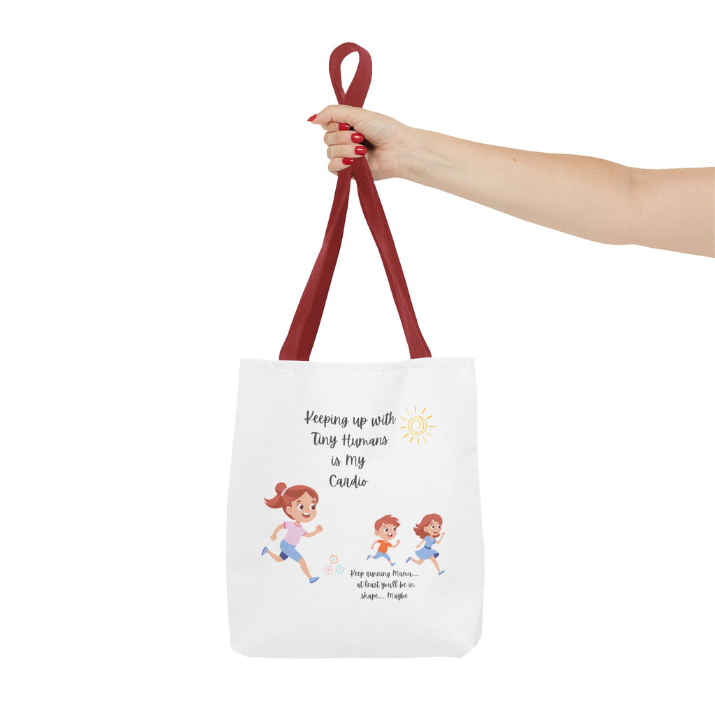 Motivational Tote Bag | Inspirational Gift for Moms | Gym Bag | Everyday Use | Running Tote | Fitness Lifestyle