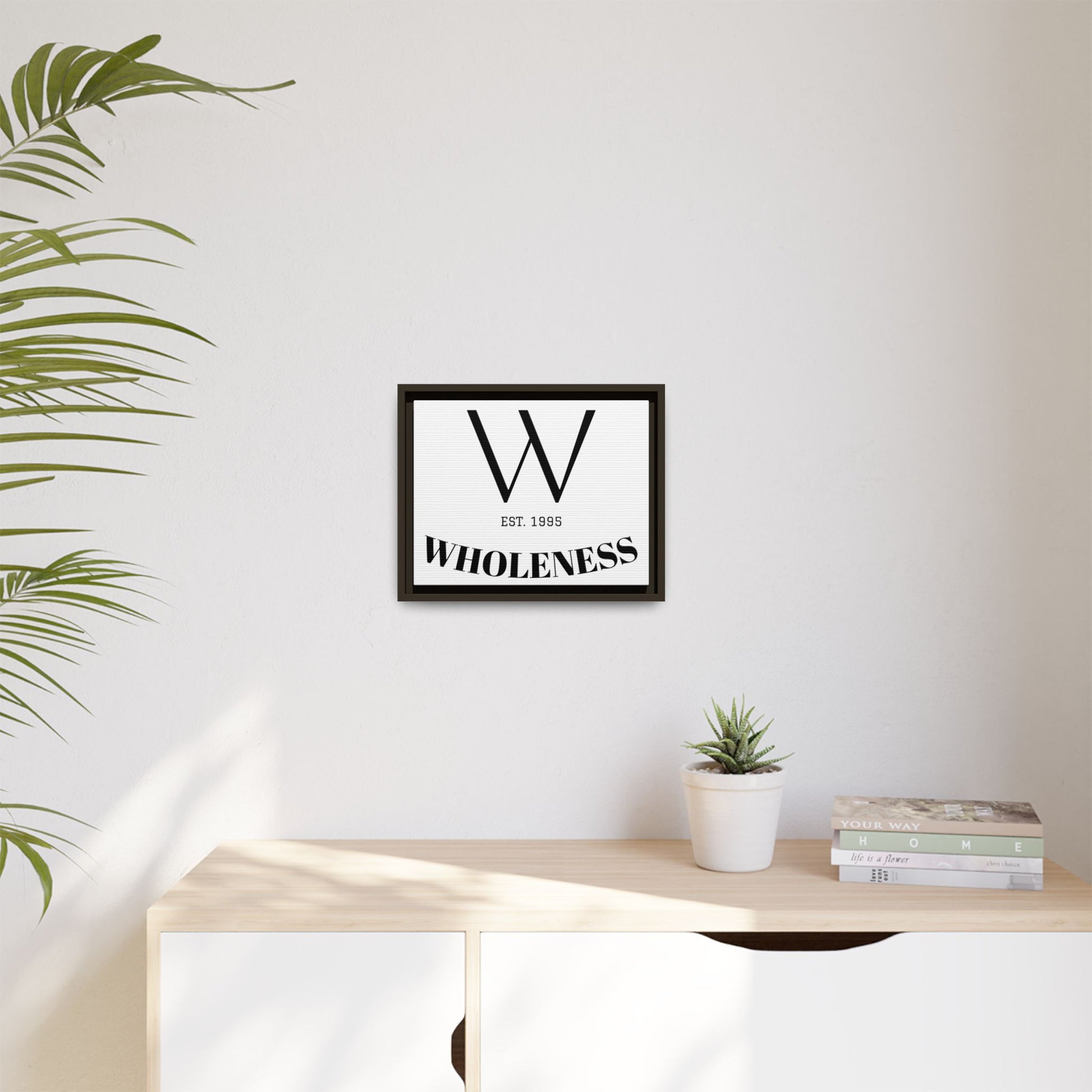 Framed Wall Art - Customizable Family name with established date Modern Home Decor, Gift for New Home