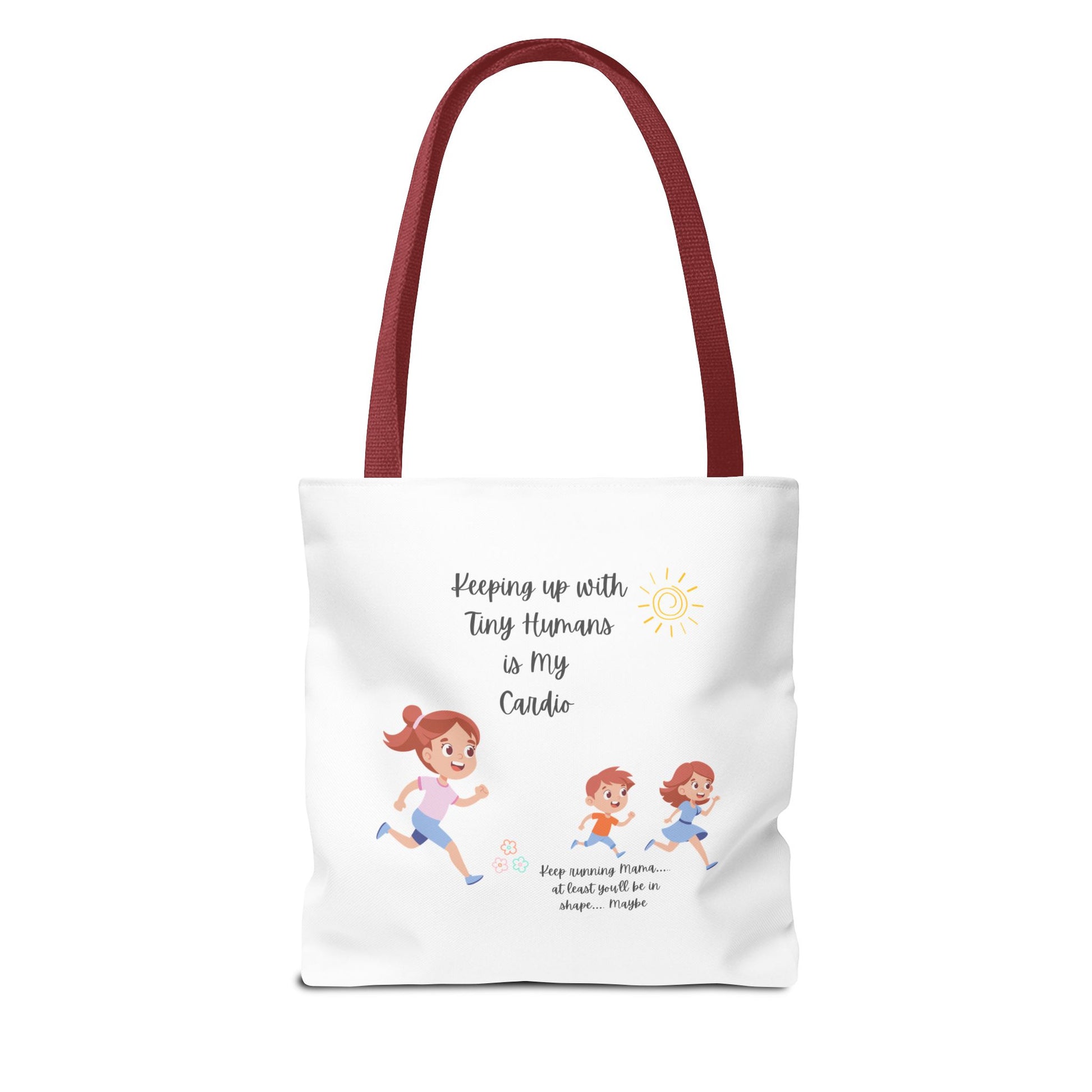 Motivational Tote Bag | Inspirational Gift for Moms | Gym Bag | Everyday Use | Running Tote | Fitness Lifestyle