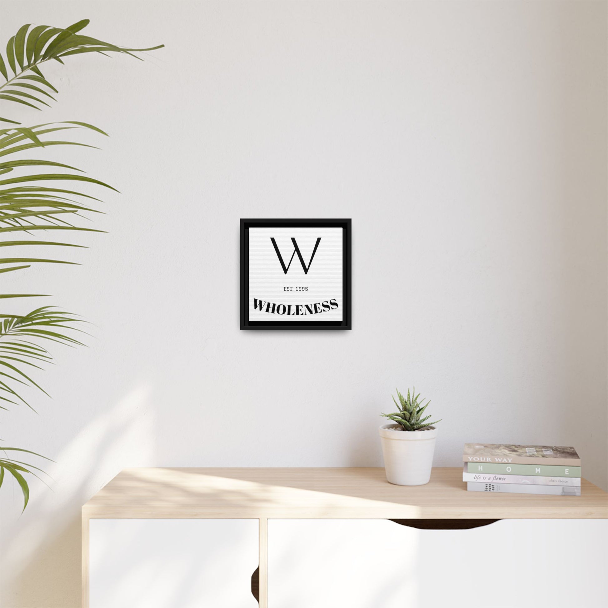 Framed Wall Art - Customizable Family name with established date Modern Home Decor, Gift for New Home