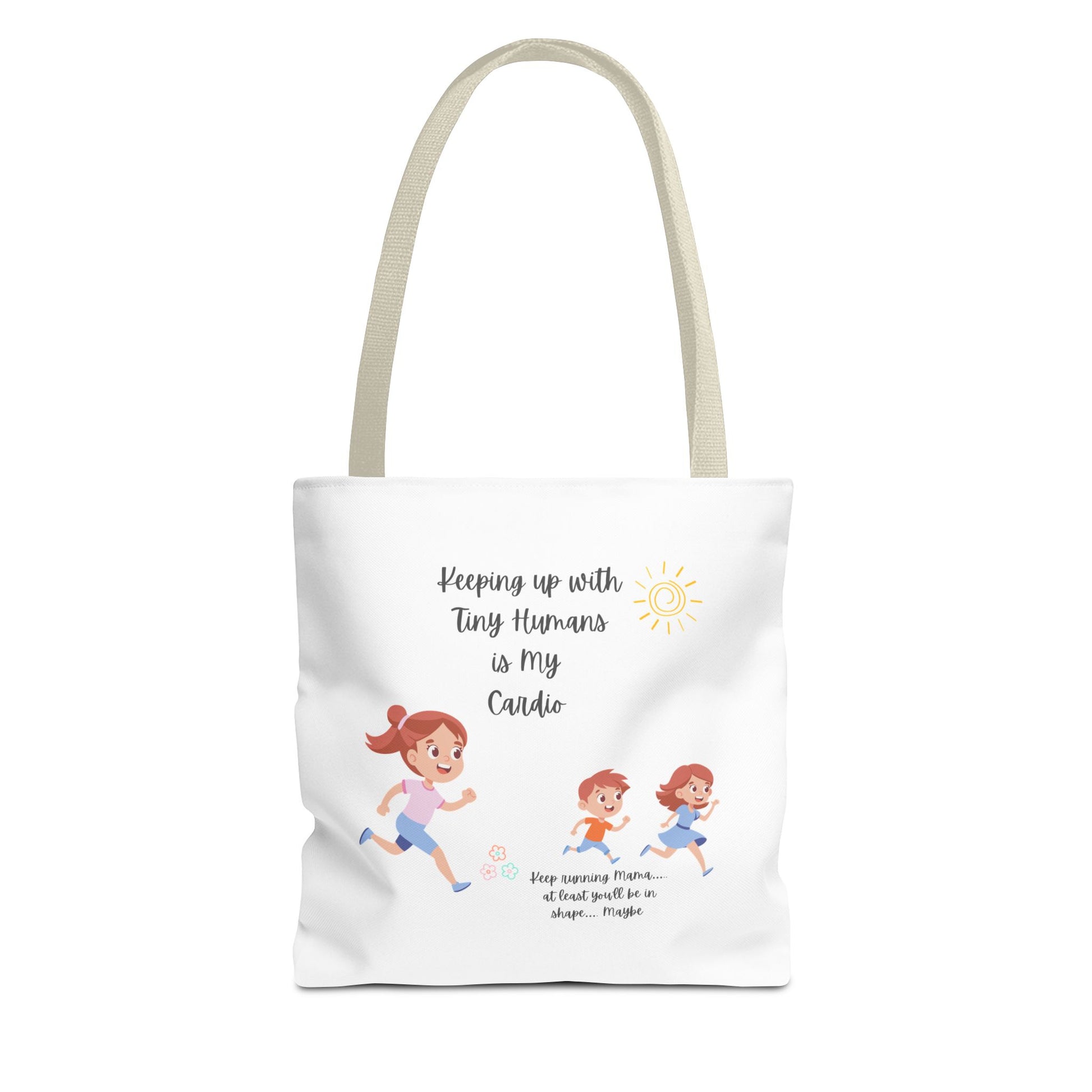 Motivational Tote Bag | Inspirational Gift for Moms | Gym Bag | Everyday Use | Running Tote | Fitness Lifestyle