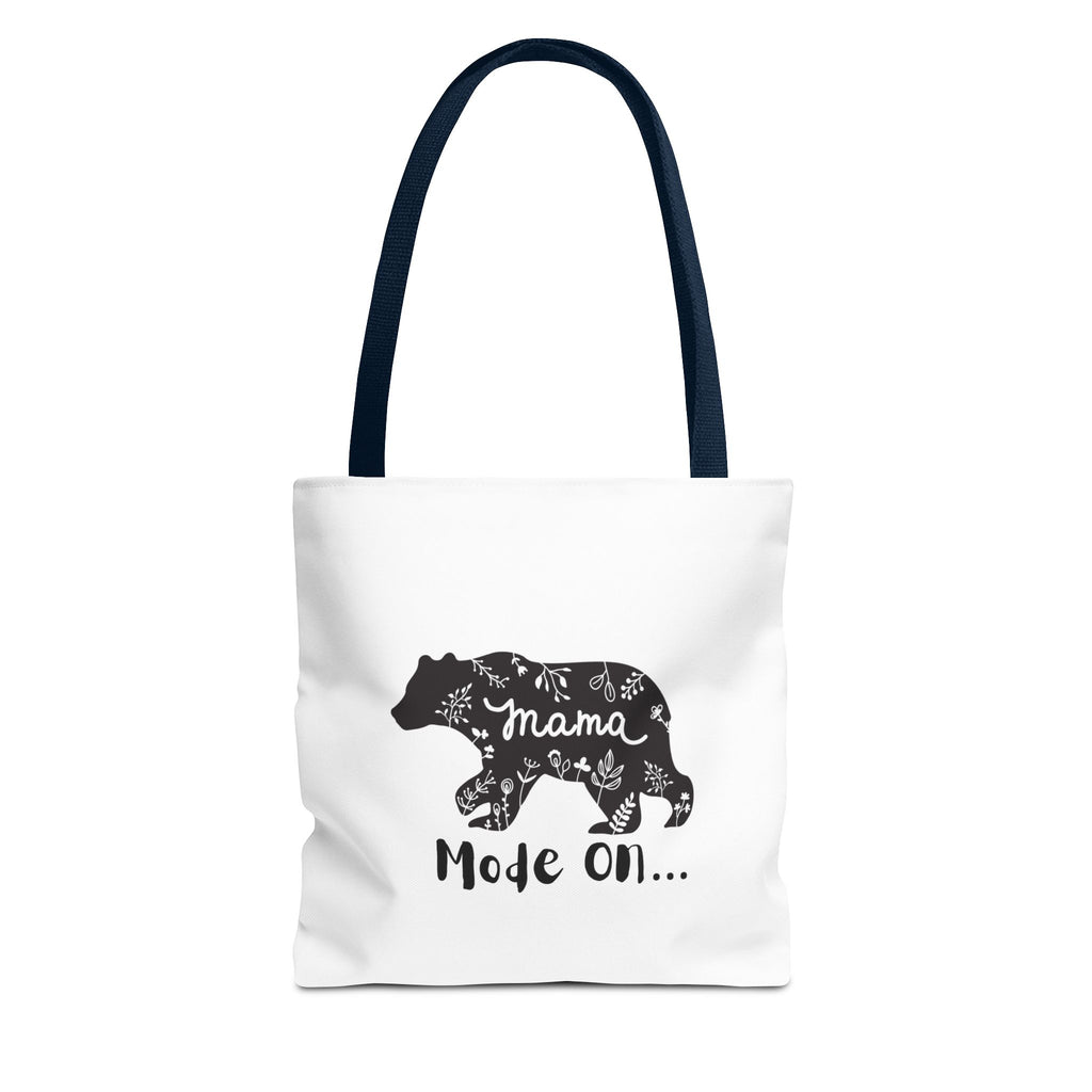 Mama Bear Tote Bag | Nature Inspired | Gift for Moms | AOP Design | Everyday Carry | Eco-Friendly Shopping Bag