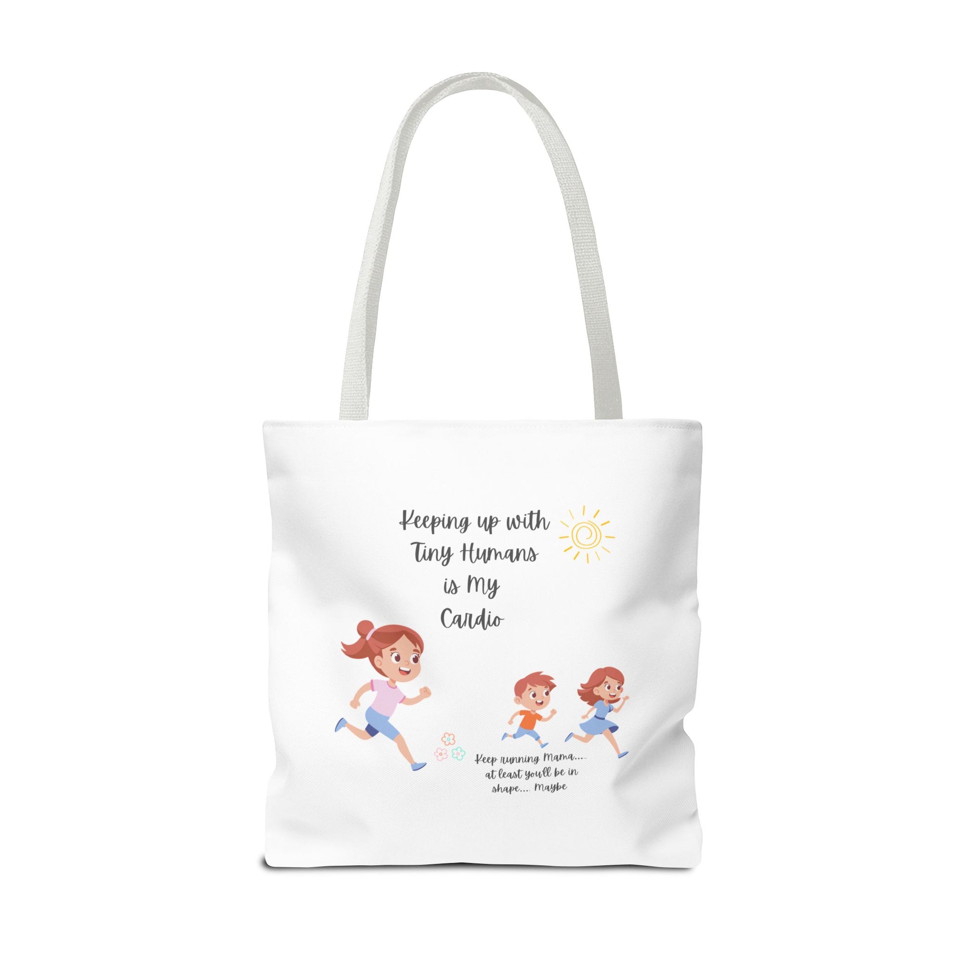 Motivational Tote Bag | Inspirational Gift for Moms | Gym Bag | Everyday Use | Running Tote | Fitness Lifestyle