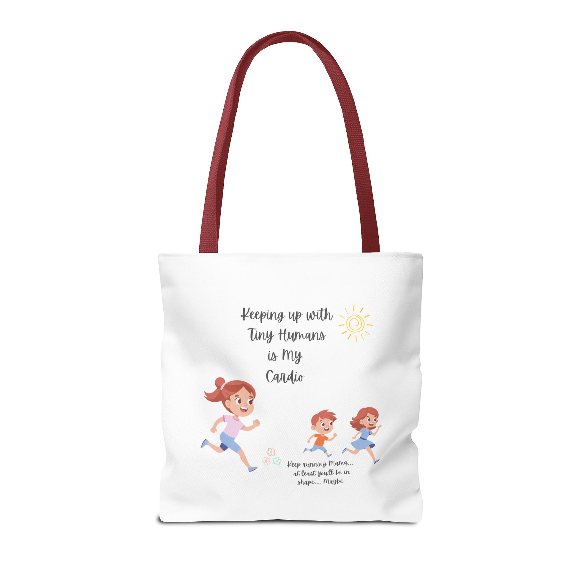 Motivational Tote Bag | Inspirational Gift for Moms | Gym Bag | Everyday Use | Running Tote | Fitness Lifestyle