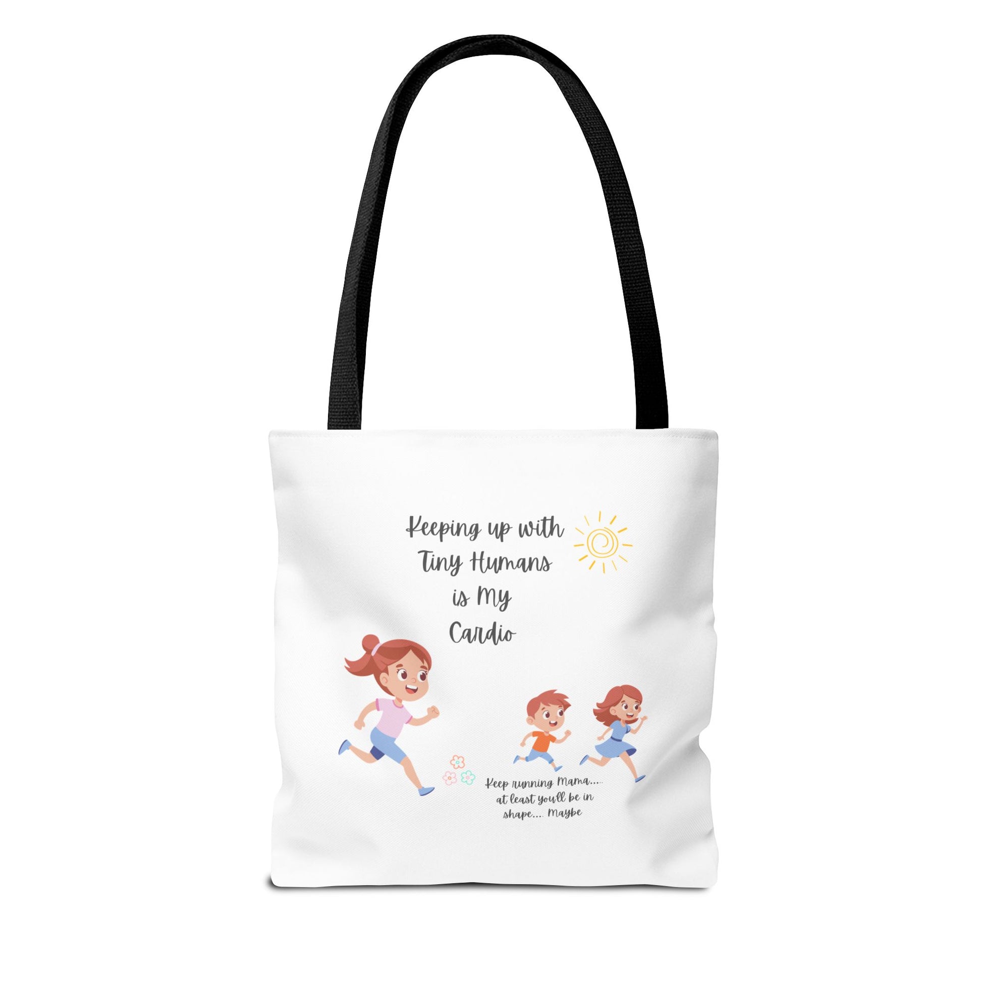 Motivational Tote Bag | Inspirational Gift for Moms | Gym Bag | Everyday Use | Running Tote | Fitness Lifestyle
