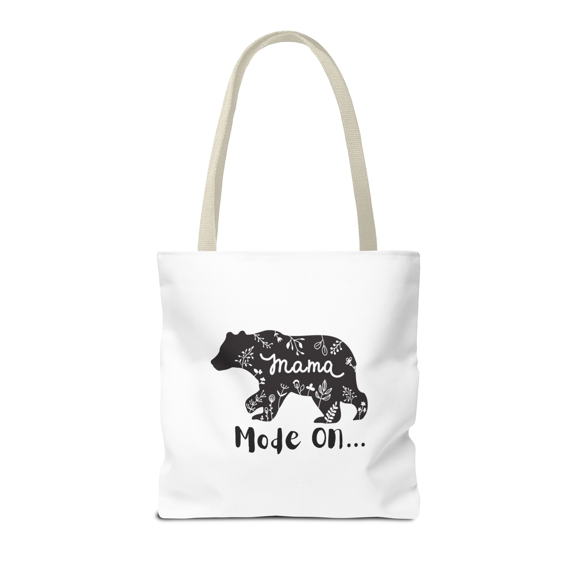 Mama Bear Tote Bag | Nature Inspired | Gift for Moms | AOP Design | Everyday Carry | Eco-Friendly Shopping Bag