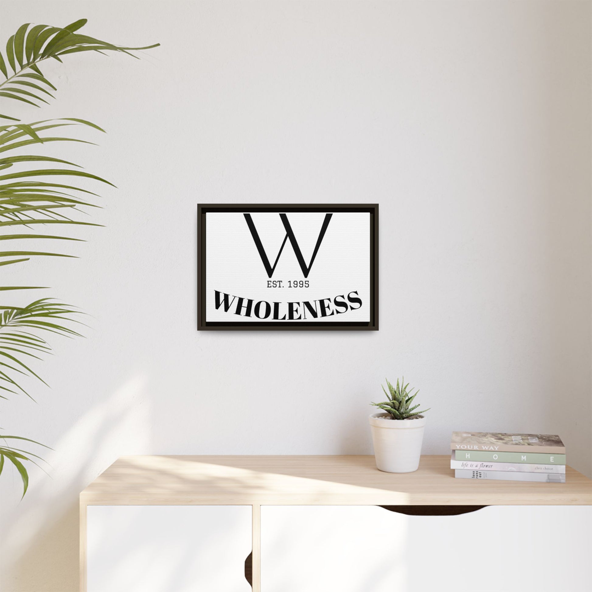 Framed Wall Art - Customizable Family name with established date Modern Home Decor, Gift for New Home