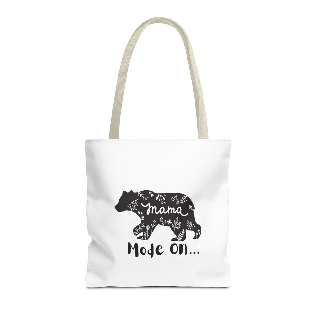 Mama Bear Tote Bag | Nature Inspired | Gift for Moms | AOP Design | Everyday Carry | Eco-Friendly Shopping Bag