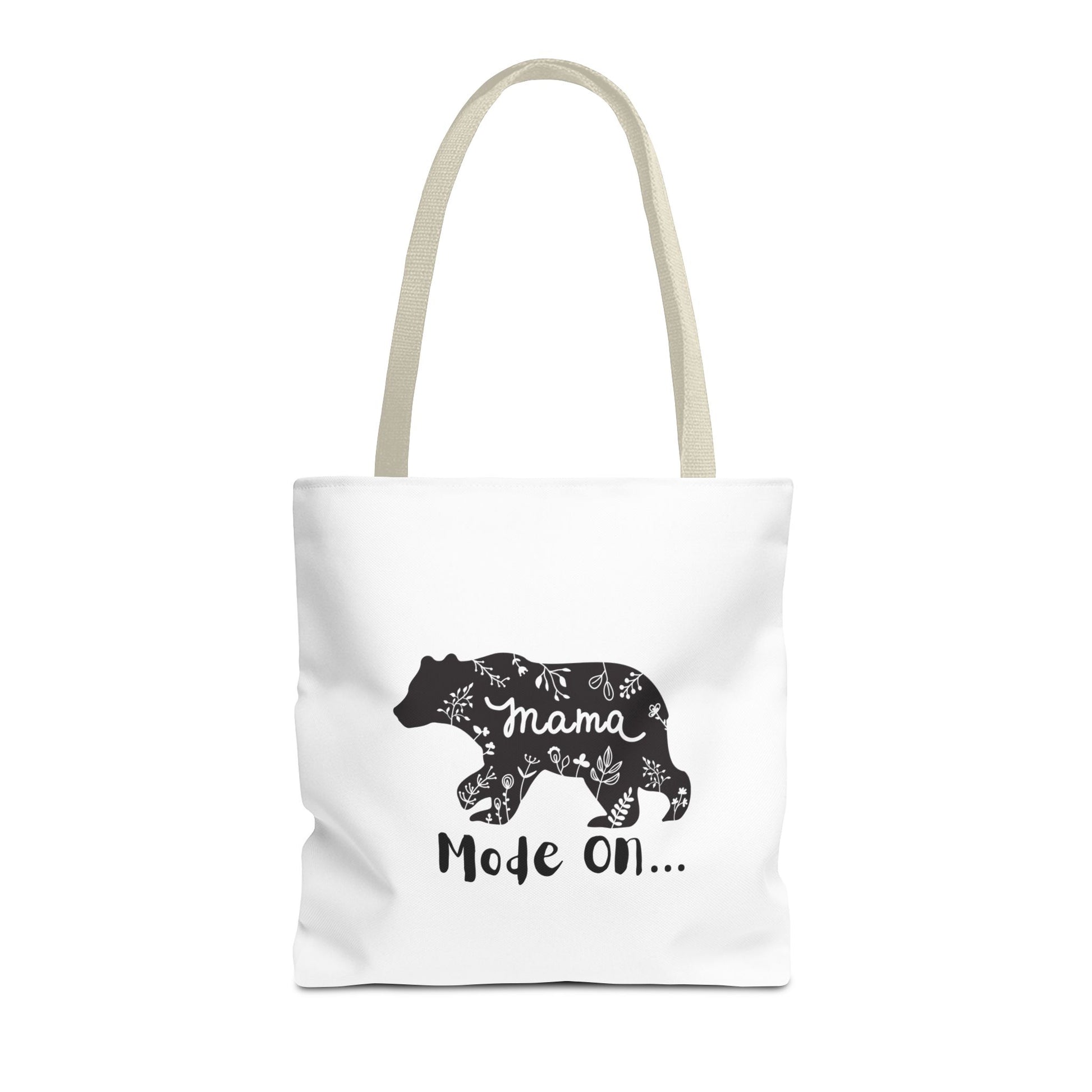 Mama Bear Tote Bag | Nature Inspired | Gift for Moms | AOP Design | Everyday Carry | Eco-Friendly Shopping Bag