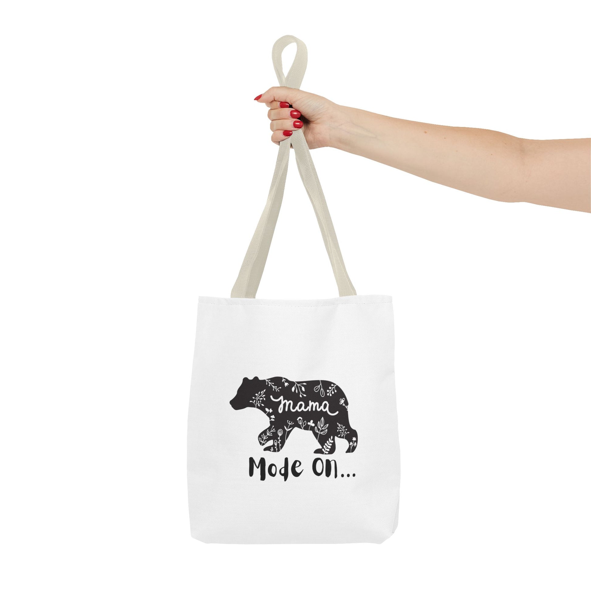 Mama Bear Tote Bag | Nature Inspired | Gift for Moms | AOP Design | Everyday Carry | Eco-Friendly Shopping Bag