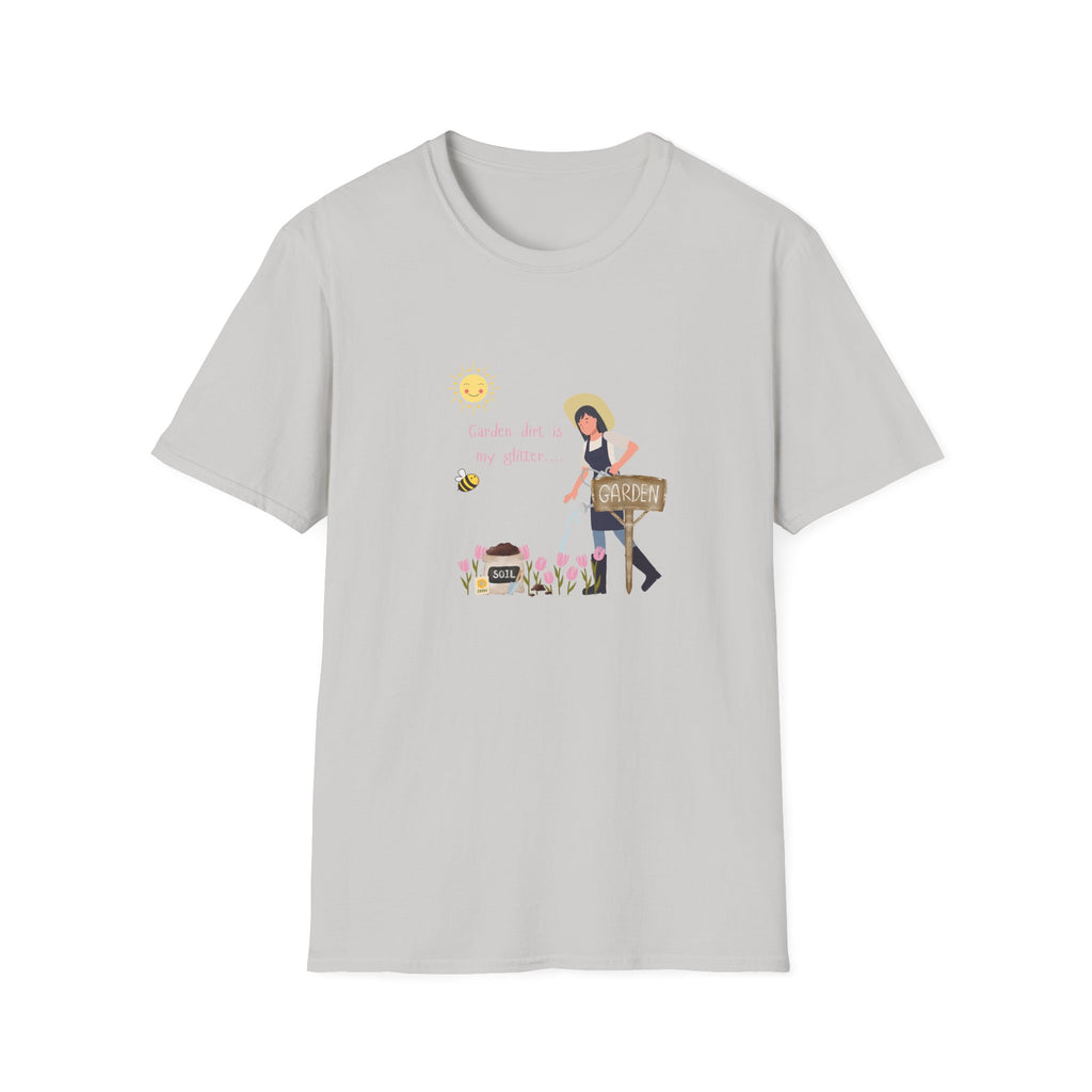Garden Vibes Unisex T-Shirt, Floral Graphic Tee, Short Sleeve Summer Shirt, Cute Gift for Gardeners, Casual Wear, Eco-Friendly Apparel