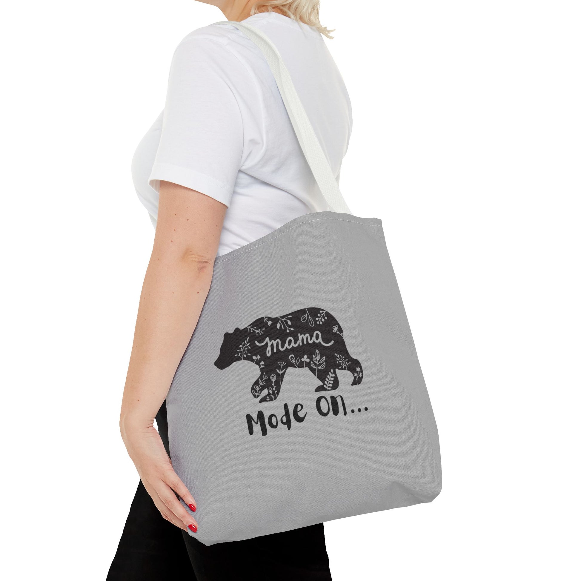 Mama Bear Tote Bag - Stylish Bag for Moms, Gift for Mothers Day, Everyday Use, Eco-Friendly, Customizable Design
