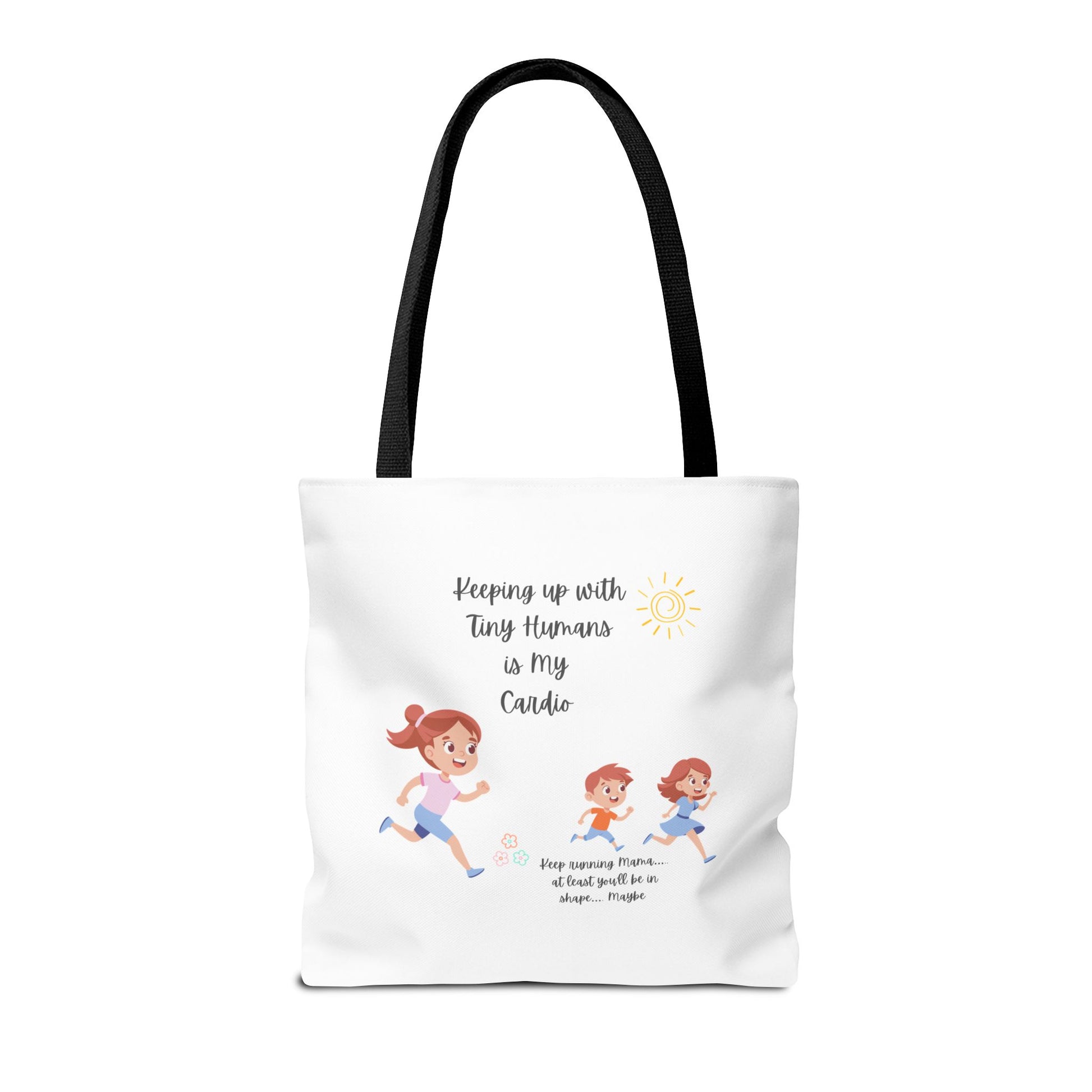 Motivational Tote Bag | Inspirational Gift for Moms | Gym Bag | Everyday Use | Running Tote | Fitness Lifestyle